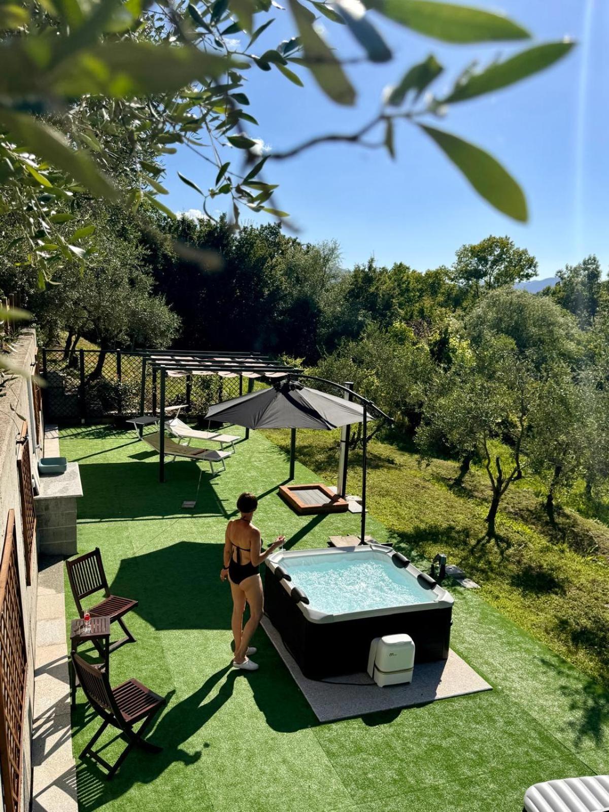 Ca' Degli Ulivi Relax Con Idromassaggio Lunigiana Vicino 5 Terre Διαμέρισμα Agnino Εξωτερικό φωτογραφία